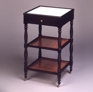 French Cane Etagere