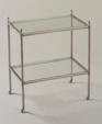 Rectangular Glass Etagere