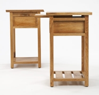 Butternut Bedside Tables Butternut Bedside Tables