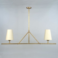 Lancaster Kitchen Light Up Light version, Brass, 2 Light