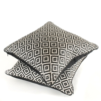 Woven Leather Pillow