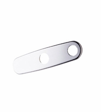 Accessories 10" Two Hole Euro Escutcheon, 07 555
