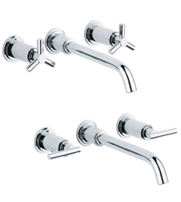 Atrio Wall Mount Vessel Faucet, 20 081