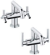 Atrio Low Spout Lavatory Centerset, 21 031