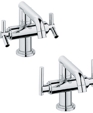 Atrio Low Spout Lavatory Centerset, 21 031