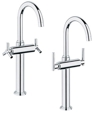 Atrio Deck-mount vessel faucet, 21 046