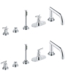 Atrio Thermostatic Roman Tub Filler, 21 059