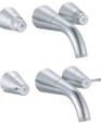 F1 Wall-Mount Vessel Faucet, 21 080
