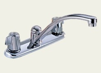Classic Two Handle Kitchen Faucet