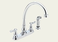 Orleans Two Handle Kitchen Faucet