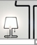 Tall&Tiny Lamp Stickers by Alice Rosignoli