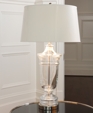 Glass Urn Lamp