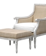 hanna chair and ottoman