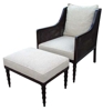 margo chair and ottoman