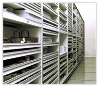 Specialized Museums Shelving, Drawer & Tray Storage