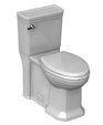 Lutezia Two-Piece Elongated High-Efficiency Water Closet