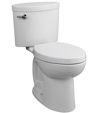 Ovale Elongated 2-Piece Toilet