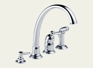 Providence Classic Single Handle Kitchen Faucet w/ Soap Dispenser