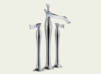 RSVP Deck Mount Vessel Lavatory Faucet - Lever Handles RSVP Deck Mount Vessel Lavatory Faucet - Lever Handles
