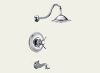 Traditional Thermostatic Tub/Shower Trim Traditional Thermostatic Tub/Shower Trim