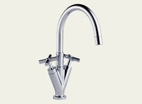 Trevi Cross Two Handle Kitchen Faucet Trevi Cross Two Handle Kitchen Faucet