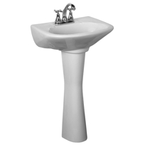 20" x 18" Atlanta All-In-One Pedestal Lavatory (Model: 197V)