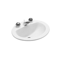 19" x 16-1/4" Atlanta Countertop Lavatory (Model: 1279V)