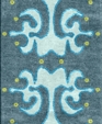 Yoga Blue Runner Rug