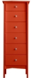 Furniturea Bedside with 6 Drawers
