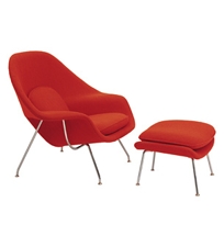 Saarinen Womb Chair and Ottoman