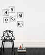 Periodic System Wall Sticker & Ferm Living Wall Decor | YLiving