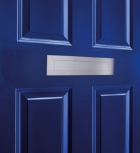 Contemporary Stainless Steel Letter Slot