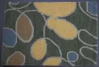 Silk Road Weaves: LOOPY collection / Rolling Stones - shown as sample section