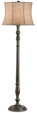 Graphite Wood Floor Lamp