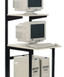 The lanetwork series glr101c with heavy duty locking casters