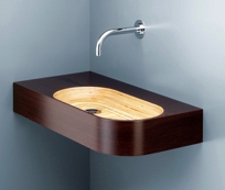 Limbus 1 Wood Washbasin