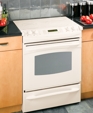 GE Profile™ 30" Slide-In Electric Range, JS968KKCC