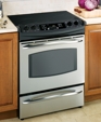 GE Profile™ 30" Slide-In Electric Range, JS900SKSS