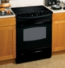 GE Profile™ 30" Slide-In Electric Range, JS905BKBB