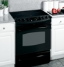 GE Profile™ 30" Slide-In Electric Range, JS900BKBB