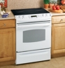 GE Profile™ 30" Slide-In Electric Range, JS900WKWW