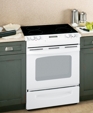 GE® 30" Slide-In Electric Range with Self-Cleaning Oven, JSP42DNWW