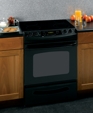 GE® 30" Slide-In Electric Range with Self-Cleaning Oven, JSP42DNBB