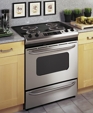 GE® 30" Slide-In Electric Range with Self-Cleaning Oven, JSP39SKSS