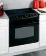 GE Profile™ 30" Drop-In Electric Range, JD900BKBB