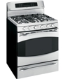 GE Profile™ 30" Free-Standing Double Oven Range, PGB975SEMSS