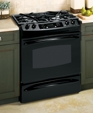GE Profile™ 30" Slide-In Gas Range, PGS908BEMBB