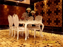 artistic parquet wood flooring