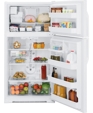 GE® 21.0 Cu. Ft. Top-Freezer Refrigerator, GTS21KCXWW