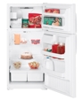 GE® 15.7 Cu. Ft. Top-Freezer Refrigerator, GTS16BCSLWW